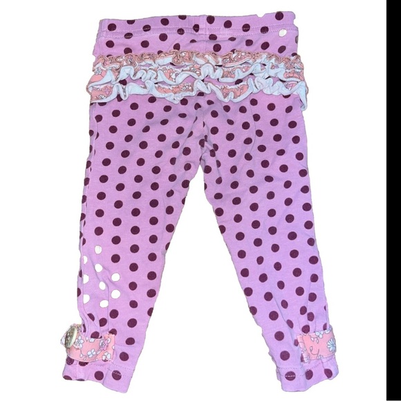 Matilda Jane Little Door Leggings Girls Once Upon A Time Size 6-12 Months - Picture 4 of 5